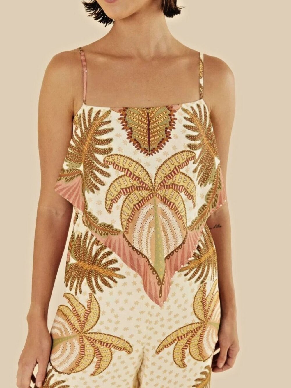 NWT FARM RIO JUMPSUIT SIZE SMALL PACK4226 DI65 - Picture 4 of 6